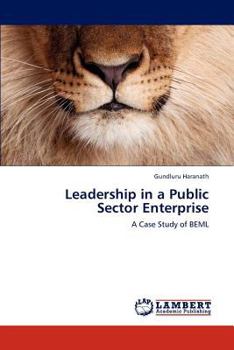 Paperback Leadership in a Public Sector Enterprise Book