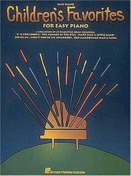 Paperback Children's Favorites for Easy Piano Book