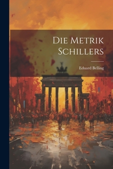 Paperback Die Metrik Schillers [German] Book