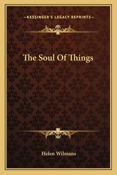 Paperback The Soul Of Things Book