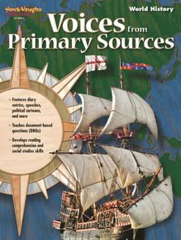 Paperback Voices From Primary Sources Reproducible World History Book