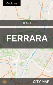 Paperback Ferrara, Italy - City Map Book