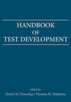 Hardcover Handbook of Test Development Book