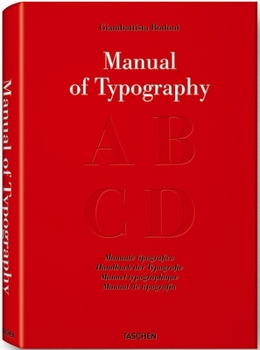Hardcover Bodoni: Manual of Typography - Manuale Tipografico (1818) [With Booklet] Book