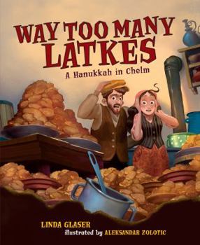 Paperback Way Too Many Latkes Book