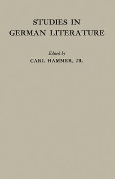 Hardcover Studies in German Literature Book