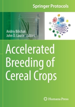 Paperback Accelerated Breeding of Cereal Crops Book