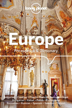 Paperback Lonely Planet Europe Phrasebook & Dictionary Book