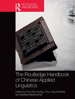 Paperback The Routledge Handbook of Chinese Applied Linguistics Book