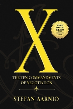 Paperback X: The Ten Commandments of Negotiation Book