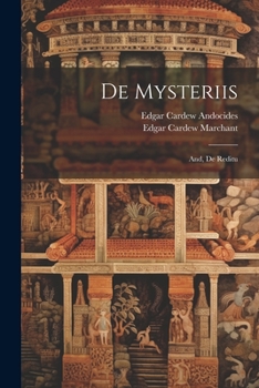 Paperback De Mysteriis: And, De Reditu [Greek, Ancient (To 1453)] Book