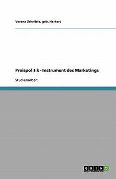 Paperback Preispolitik - Instrument des Marketings [German] Book