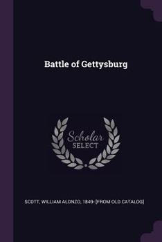 Paperback Battle of Gettysburg Book