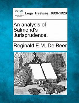 Paperback An Analysis of Salmond's Jurisprudence. Book