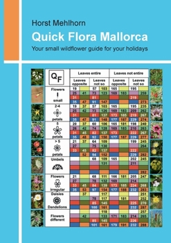 Paperback Quick Flora Mallorca: Your small wildflower guide for your holidays Book