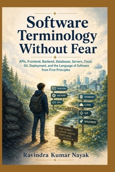 Software Terminology Without Fear: APIs, Frontend, Backend, Databases, Servers, Cloud, Git, Deployment, and the Language of Software from First ... before learning the technical world deeply.)