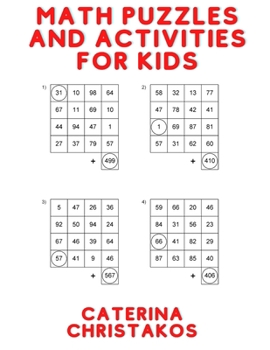 Paperback Math Puzzles and Activities for Kids: Math Puzzles for Kids Ages 12-14 Book