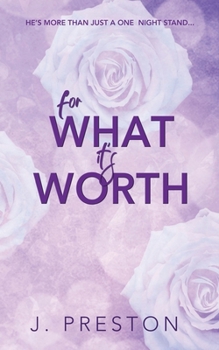Paperback For What It's Worth [Large Print] Book