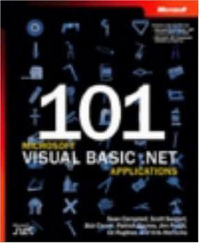 Paperback 101 Microsoft Visual Basic .Net Applications Book