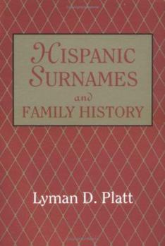 Paperback Hispanic Surnames and Family History Book