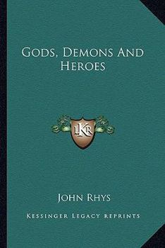 Paperback Gods, Demons And Heroes Book