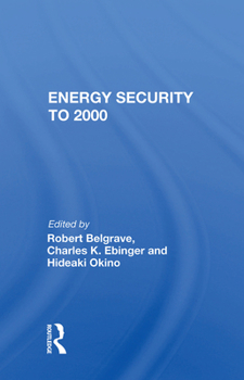 Hardcover Energy Security to 2000 Book