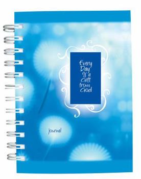 Spiral-bound Every Day Is a Gift from God Journal-Blue Book