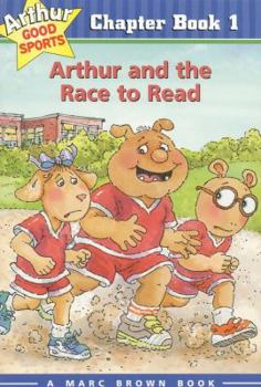 Paperback Arthur and the Race to Read: Arthur Good Sports Chapter Book 1 Book