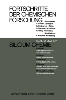 Paperback Fortschritte Der Chemischen Forschung: Silicium-Chemie / Angewandte Chemie / Mehrelektronen-Modelle / Organische Chemie Und Naturstoffe [German] Book