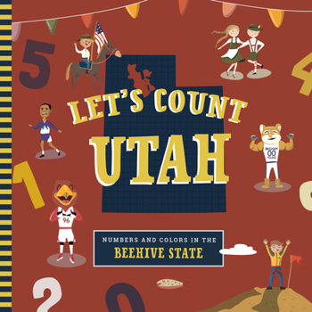 Board book Let's Count Utah Book
