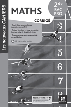 Paperback Les Nouveaux cahiers - MATHÉMATIQUES - 2de Bac Pro - Éd. 2021 - Corrigé [French] Book
