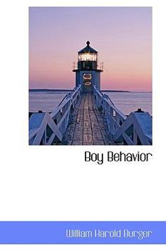 Paperback Boy Behavior Book
