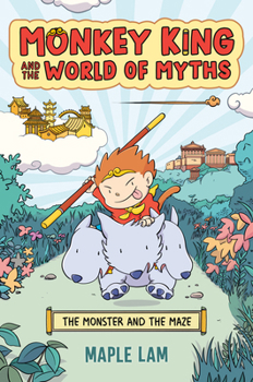 Paperback Monkey King and the World of Myths: The Monster and the Maze: A Graphic Novel Book