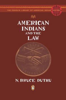 Hardcover American Indians and the Law Book