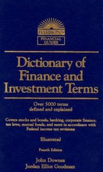 Dictionary of Finance and Investment Terms