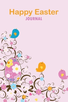 Paperback Easter Journal: Cute Rabbits Happy Easter Journal For Girls, Boys, Daughter, Son, Kids and More Book