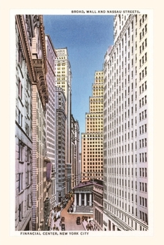 Paperback Vintage Journal Financial Center, New York City Book