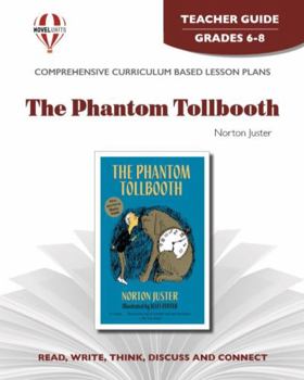 Paperback The Phantom Tollbooth - Teacher Guide by Novel Units Book