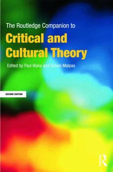Paperback The Routledge Companion to Critical and Cultural Theory Book