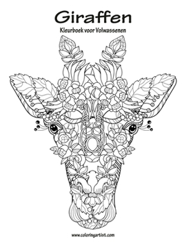 Paperback Giraffen Kleurboek voor Volwassenen 1 [Dutch] Book