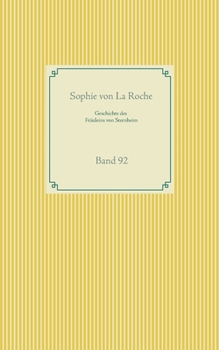 Paperback Geschichte des Fräuleins von Sternheim: Band 92 [German] Book