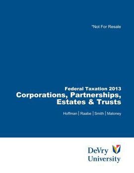 Hardcover South-Western Federal Taxation 2013: Cor Book