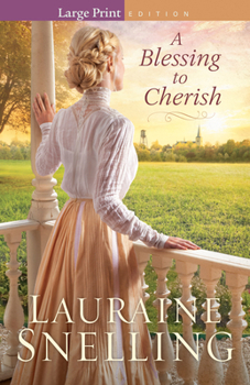 Paperback A Blessing to Cherish [Large Print] Book