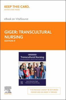 Printed Access Code Transcultural Nursing - Elsevier E-Book on VitalSource (Retail Access Card) Book