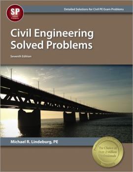 Paperback Civil Engineering Solved Problems Book