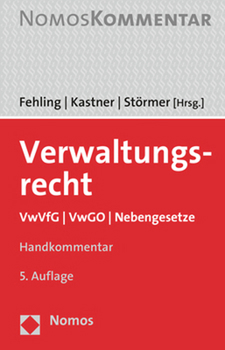 Hardcover Verwaltungsrecht: Vwvfg / Vwgo / Nebengesetze [German] Book