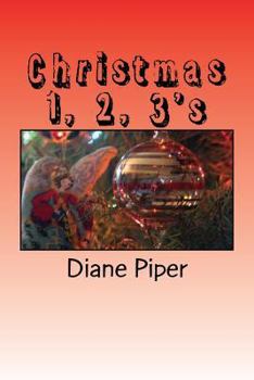 Paperback Christmas 1, 2, 3's Book