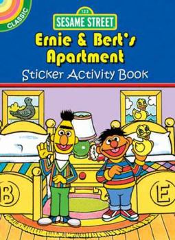 Paperback Sesame Street Classic Ernie & Bert's Apartment Sticker Activity Book (Sesame Street Activity Books) (English and English Edition) Book