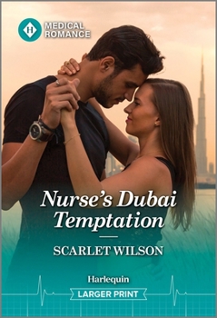 Mass Market Paperback Nurse's Dubai Temptation [Large Print] Book