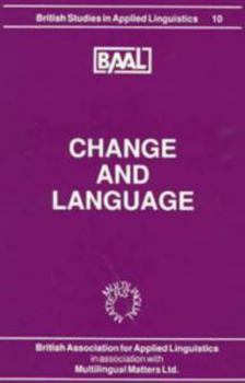 Paperback Change and Language (Baal 10) Book